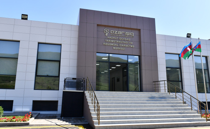 “Hadrut” qovşaq yarımstansiyası və İdarəetmə Mərkəzi.