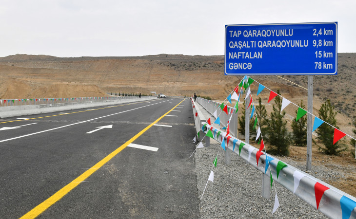 Talış-Tapqaraqoyunlu-Qaşaltı sanatoriyası avtomobil yolu