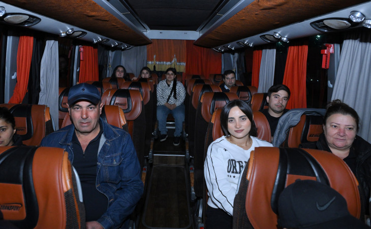 Zəngilan rayonunun Ağalı kəndinə növbəti köç karvanı yola salınıb 