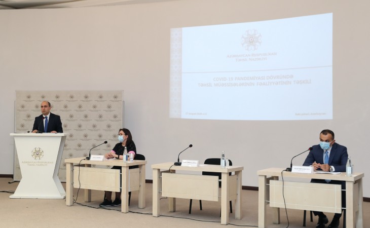 İnternat məktəbləri oktyabrın 1-dək mərhələli şəkildə açılacaq