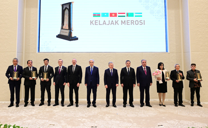 Prezident İlham Əliyev Daşkənddə 