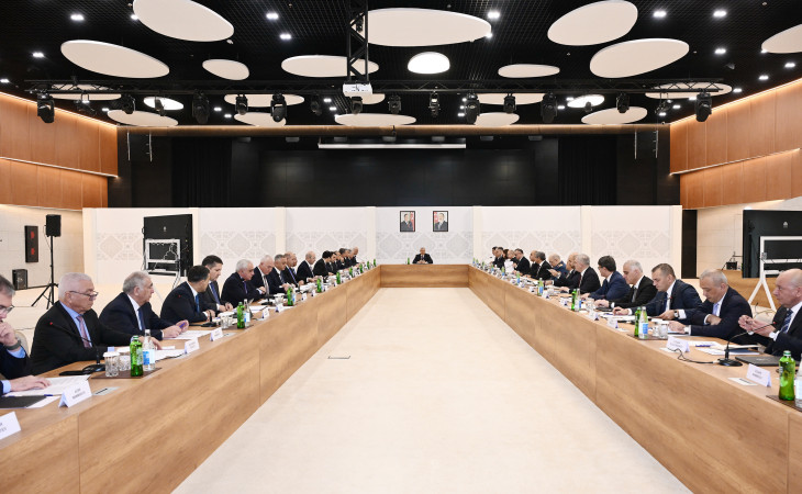 Zəngilan şəhərində Əlaqələndirmə Qərargahının 5 illik fəaliyyətinə həsr olunmuş iclas keçirilib