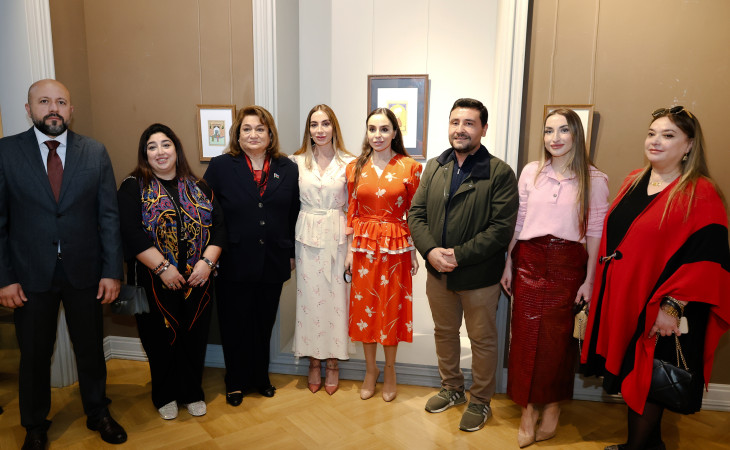 Bakıda tanınmış özbək miniatür ustası Cahangir Aşurovun sərgisi açılıb