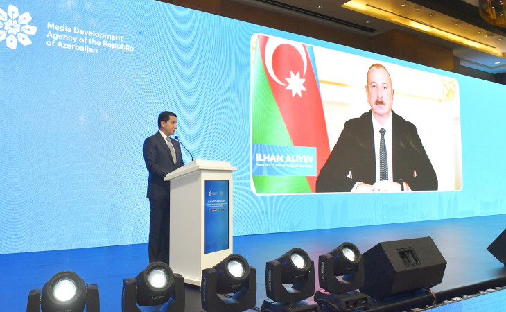 Bakıda D-8 Media Forumunun açılış mərasimi keçirilib