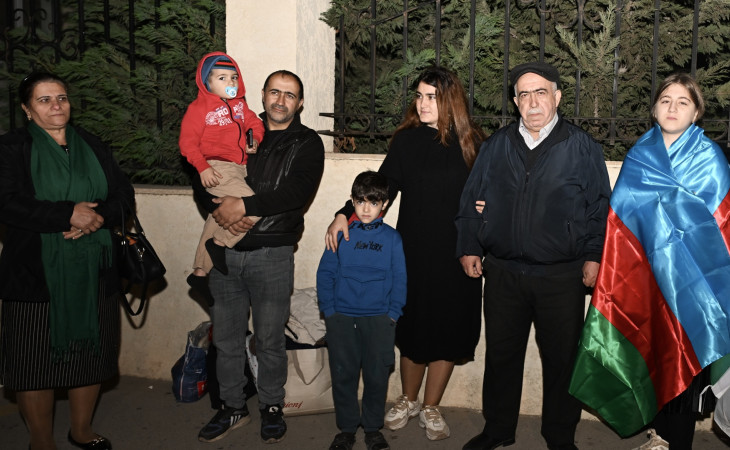 Xocalı şəhərinə və Cəbrayıl rayonunun Horovlu kəndinə növbəti köç karvanları yola salınıb