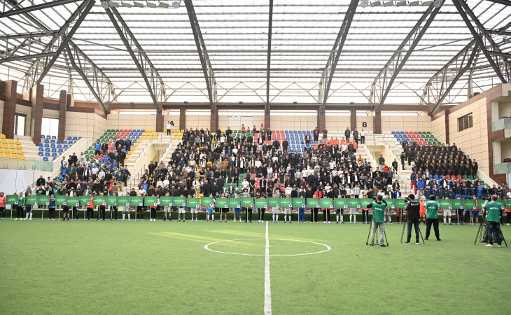 Dövlət qurumları arasında IV minifutbol turnirinin açılış mərasimi keçirilib
