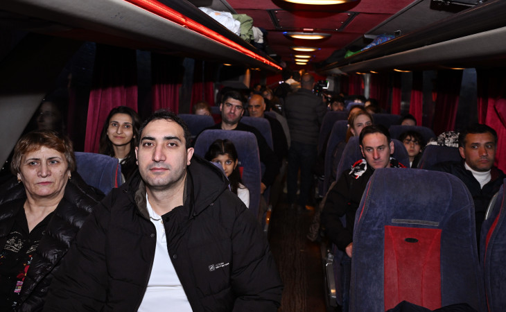 Zəngilan rayonunun Məmmədbəyli kəndinə növbəti köç karvanı yola salınıb