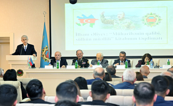 “İlham Əliyev: Müharibənin qalibi, sülhün müəllifi” kitabının təqdimatı keçirilib