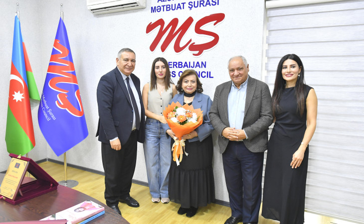 Əməkdar jurnalist Zemfira Məhərrəmlinin 70 illik yubileyi qeyd edilib