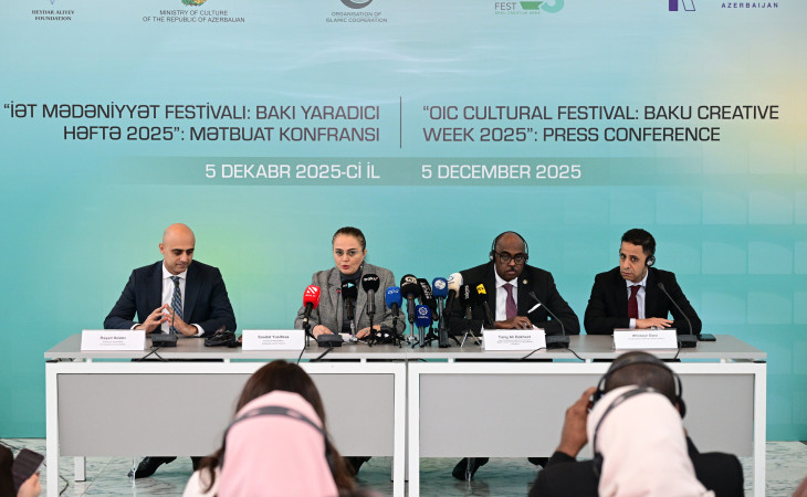“İƏT Mədəniyyət Festivalı: Bakı Yaradıcı Həftə 2025” ölkəmizin beynəlxalq mədəniyyət platformasında artan rolunu bir daha nümayiş etdirəcək