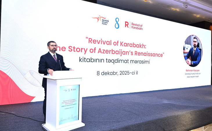 “Qarabağın Dirçəlişi: Azərbaycan İntibahının Hekayəsi” kitabının təqdimat mərasimi keçirilib