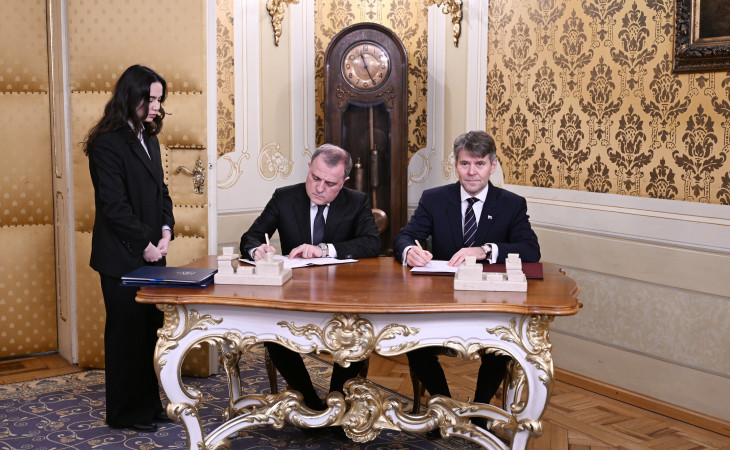 Azerbaijan and Slovakia sign several documents in Bratislava