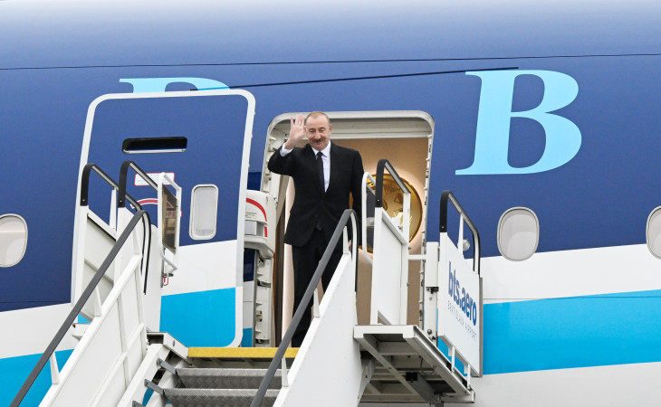 Prezident İlham Əliyevin Slovakiyaya rəsmi səfəri başa çatıb