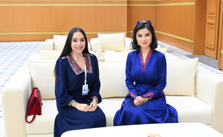 Leyla Aliyeva meets with Head of Uzbekistan’s Presidential Administration