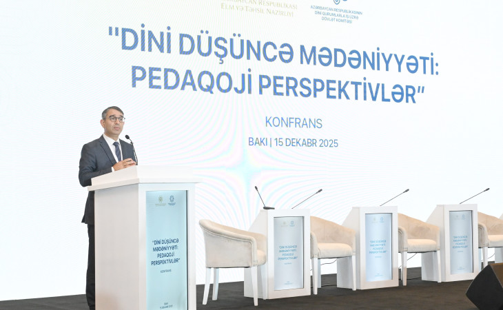 Bakıda “Dini düşüncə mədəniyyəti: pedaqoji perspektivlər” mövzusunda konfrans keçirilir