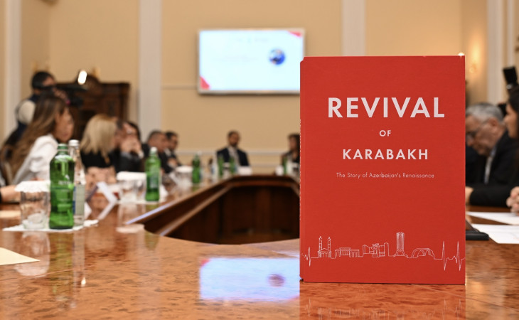 “Revival of Karabakh: The Story of Azerbaijan’s Renaissance” kitabının rəsmi təqdimatı olub