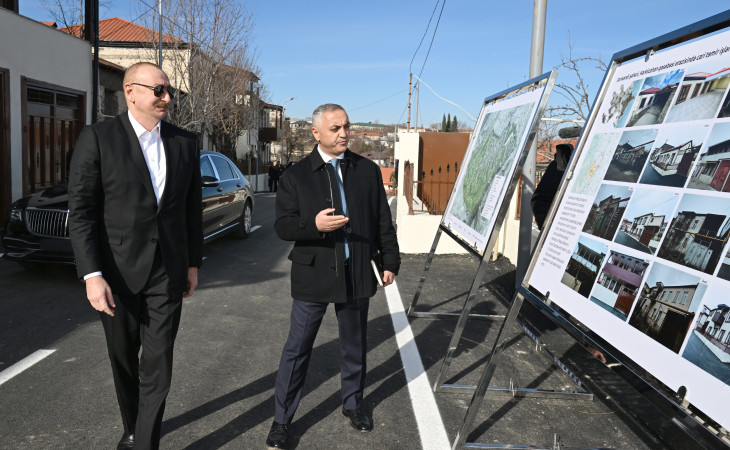 President Ilham Aliyev visited Karkijahan settlement in Khankendi