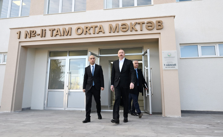 Secondary School No. 1 in Karkijahan settlement opened after major renovation