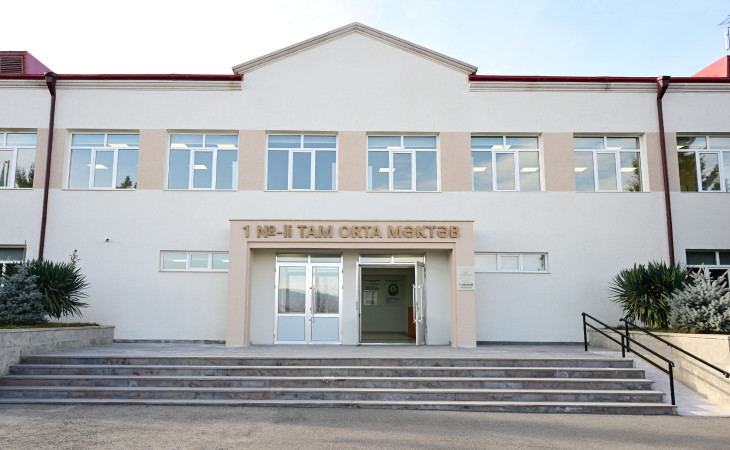 Kərkicahan qəsəbə 1 nömrəli tam orta məktəbin binası əsaslı təmirdən sonra istifadəyə verilib