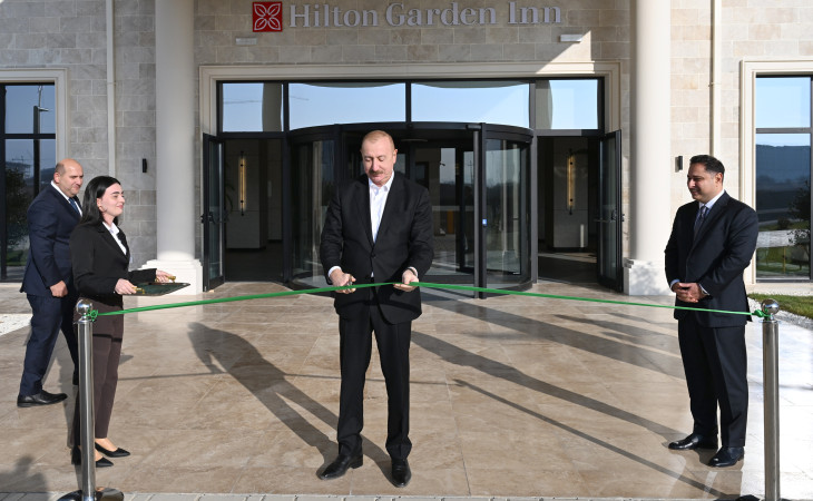 Hilton Garden Inn Aghdam inaugurated in Aghdam city