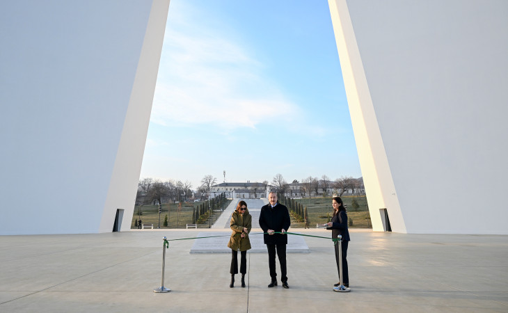 President Ilham Aliyev attended inauguration of Victory Park in Khankendi