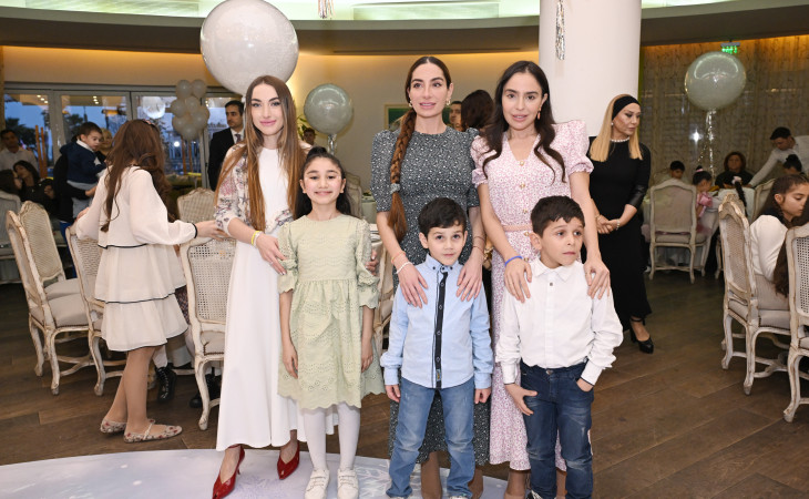 Leyla Əliyeva, Arzu Əliyeva və Alena Əliyeva xüsusi qayğıya ehtiyacı olan uşaqlar üçün təşkil olunan bayram şənliyində iştirak ediblər