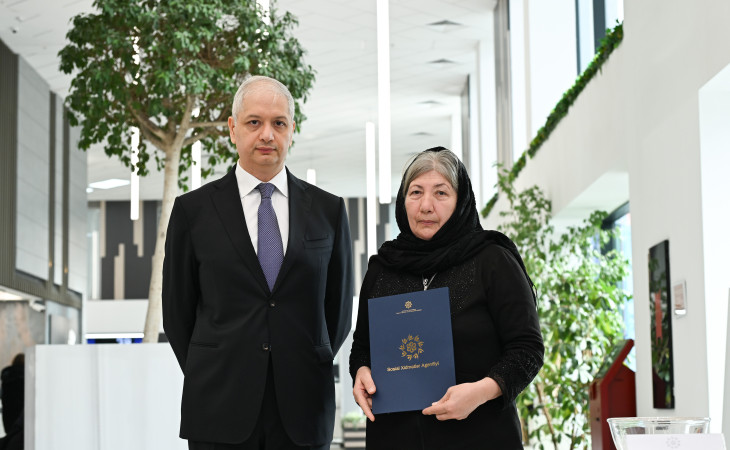 Şəhid ailələrinə və müharibə ilə əlaqədar əlilliyi olan şəxslərə daha 115 mənzil verilib