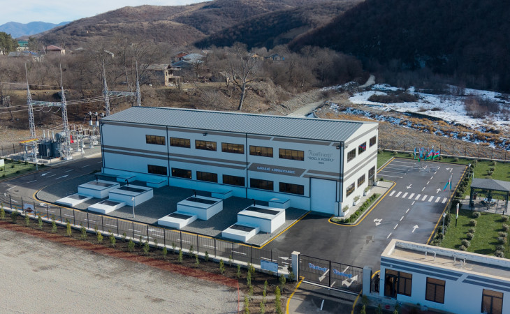 Ağdərə rayonunda “Qozlukörpü” Su Elektrik Stansiyası