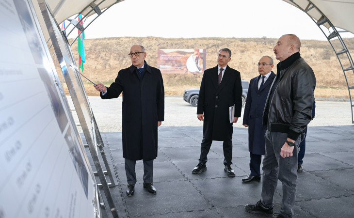 Ağdərənin Canyataq kəndində “Dəmirli” Filiz Emalı Kompleksinin fəaliyyəti ilə tanışlıq