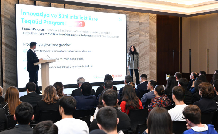 Gənclərin innovasiya, süni intellekt və rəqəmsal bacarıqlarının inkişafını dəstəkləyən yeni təqaüd proqramı elan edilib