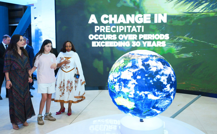 Leyla Aliyeva visits Ethiopian Science Museum
