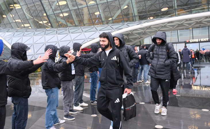 Çempionlar Liqasının pley-off mərhələsinə vəsiqə qazanan “Qarabağ” Vətənə qayıdıb 