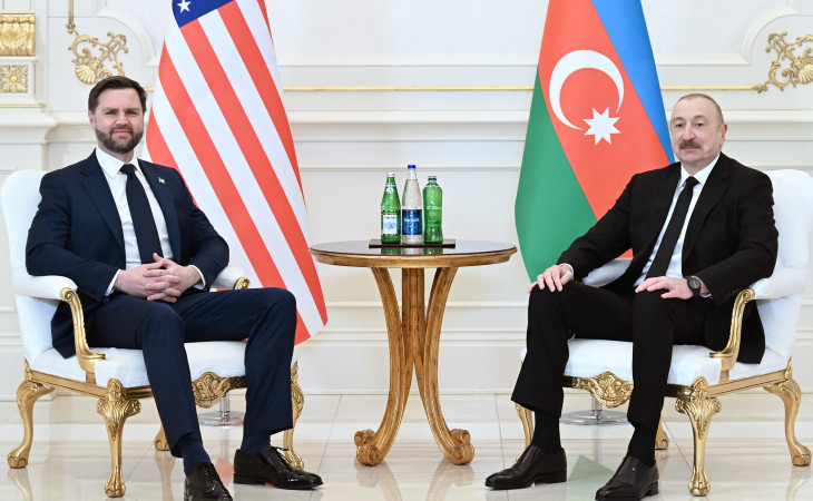 President of Azerbaijan Ilham Aliyev held limited-format meeting with U.S. Vice President