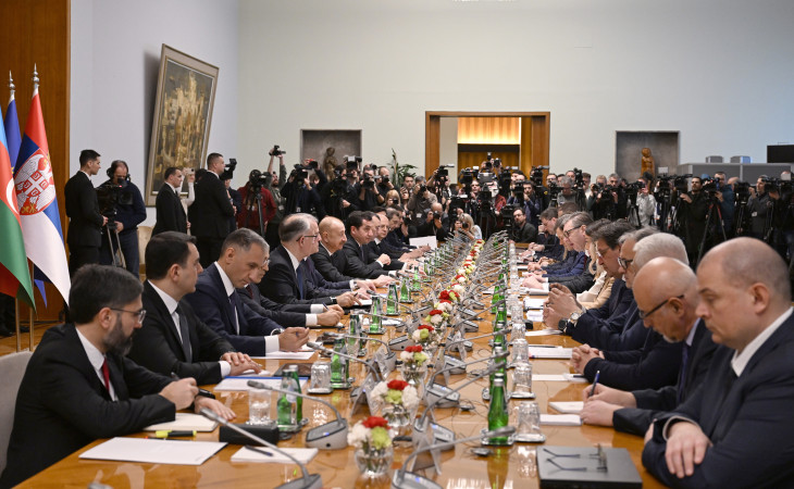 Belqradda Azərbaycan və Serbiya arasında Strateji Tərəfdaşlıq Şurasının 1-ci iclası keçirilib 