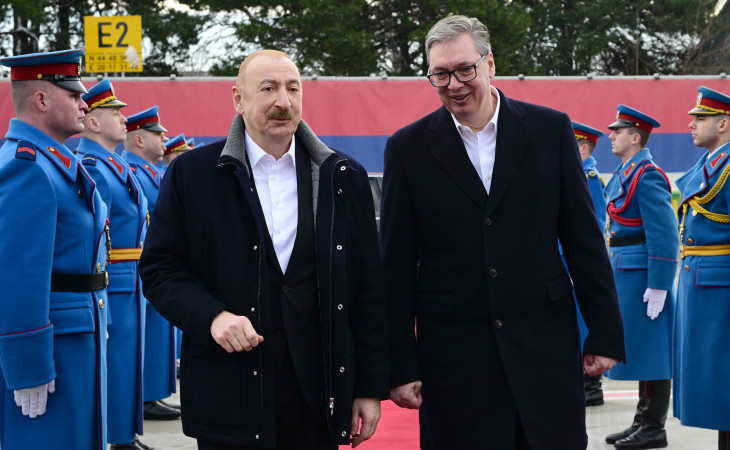 Prezident İlham Əliyevin Serbiyaya səfəri başa çatıb