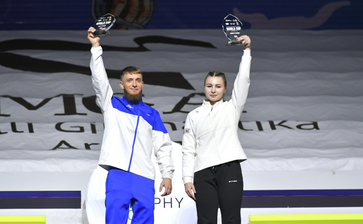 Azərbaycan gimnastları Bakıdakı Dünya Kubokunu 6 medalla bitiriblər