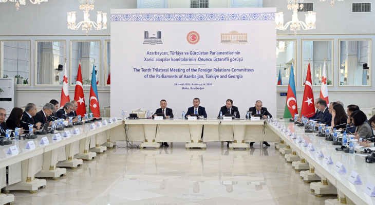 Azərbaycan, Türkiyə və Gürcüstan parlamentlərinin Xarici əlaqələr komitələrinin onuncu üçtərəfli iclası keçirilir