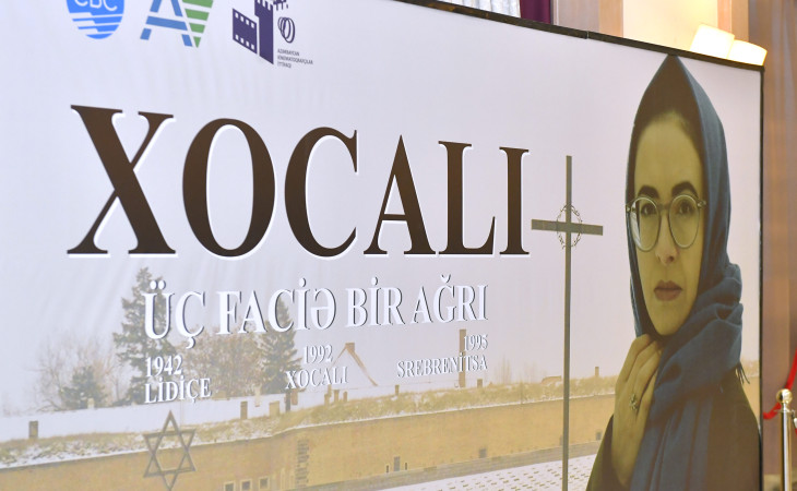 Nizami Kino Mərkəzində “Xocalı. Üç faciə – bir ağrı” sənədli filmi təqdim olunub
