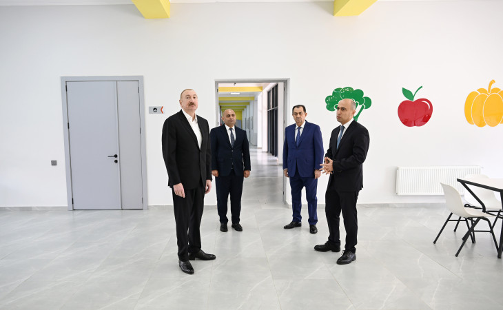President Ilham Aliyev attended inauguration of Lankaran State Vocational Education Center