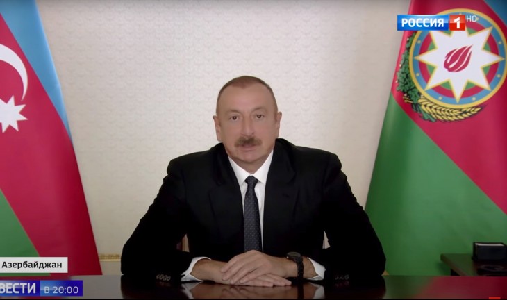 Президент Ильхам Алиев: Азербайджан внес достойный вклад в дело нашей общей Победы