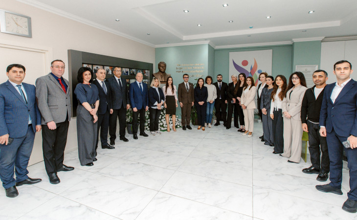 Leyla Əliyeva Bakı Beynəlxalq Multikulturalizm Mərkəzində olub