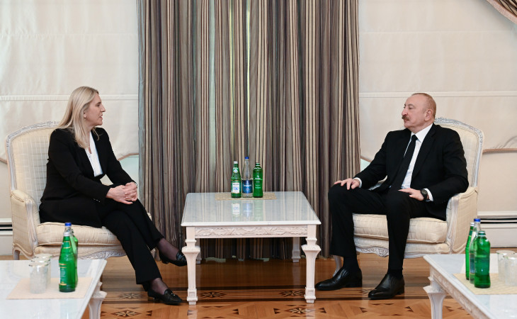 Prezident İlham Əliyev Bosniya və Herseqovina Rəyasət Heyətinin üzvü ilə görüşüb