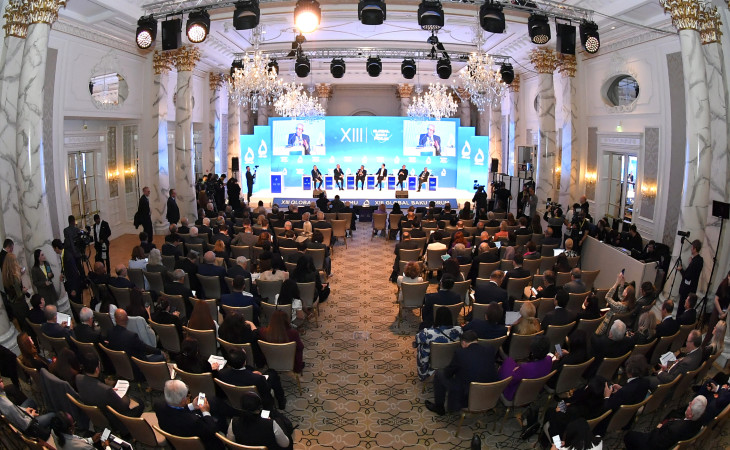 XIII Qlobal Bakı Forumu işini panel iclaslarla davam etdirir 