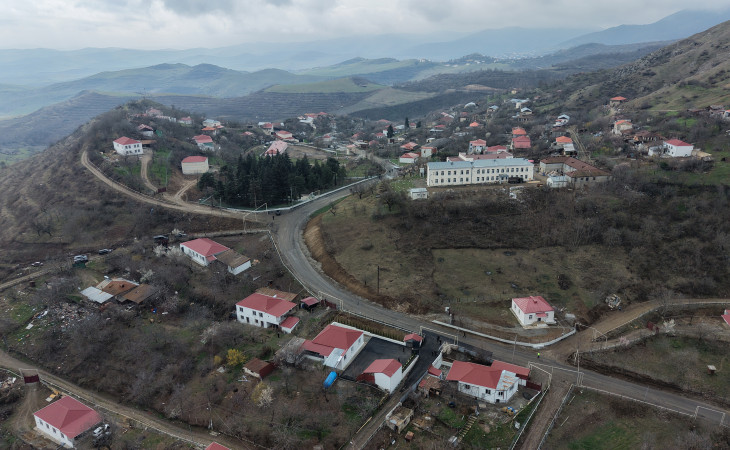 Xocavəndin Xanoba kəndində fərdi evlərin və infrastrukturun bərpası
