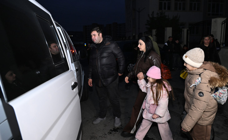 Xocavənd şəhərinə və Xocalı rayonunun Xanabad kəndinə növbəti köç karvanları yola salınıb