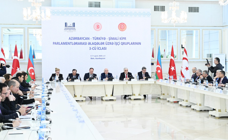 Azərbaycan, Türkiyə və Şimali Kipr parlamentlərinin dostluq qrupları Bakıda bir araya gəliblər