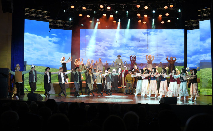 “Cəmilə” musiqili-tamaşası Akademik Milli Dram Teatrının səhnəsində