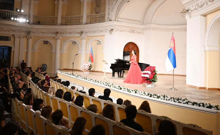Dövlət Akademik Filarmoniyasında konsert - “Azərbaycan-Serbiya. Mədəniyyət körpüsü”