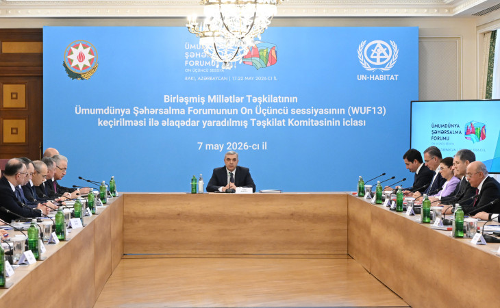 WUF13-ün təşkili ilə əlaqədar yaradılmış Təşkilat Komitəsinin iclası keçirilib