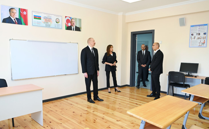 Prezident İlham Əliyev Cəbrayıl rayonunun Şükürbəyli kəndinin açılışında iştirak edib